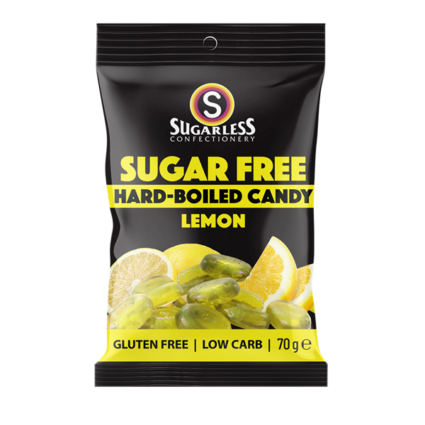 Sugarless Candy Lemon 70 g