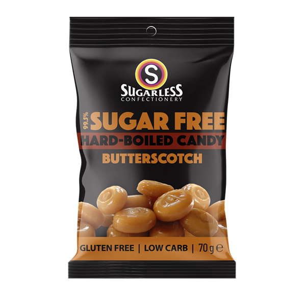 Sugarless Candy Butterscotch 70 g