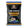 Sugarless Candy Ginger with blueberry 60 g