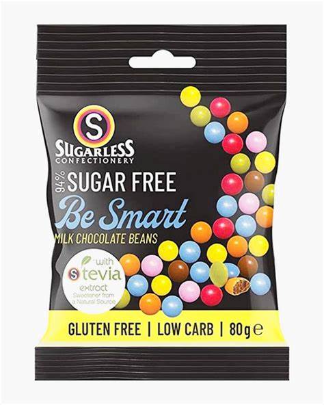 Sugarless Be Smart Chocolate Beans - 80g