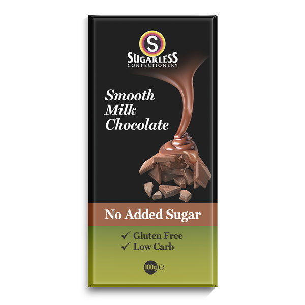Sugarless Milk Chocolate 100 g