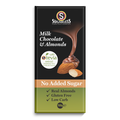 Sugarless Milk Chocolate & Almonds 150 g
