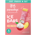 POPSMALAYA ICE BARS LYCHEE PEACH (6 tubes x 45ml)