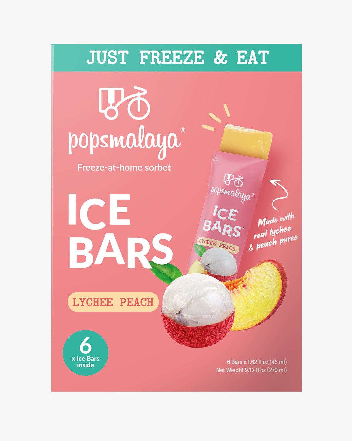 Popsmalaya Lychee Peach