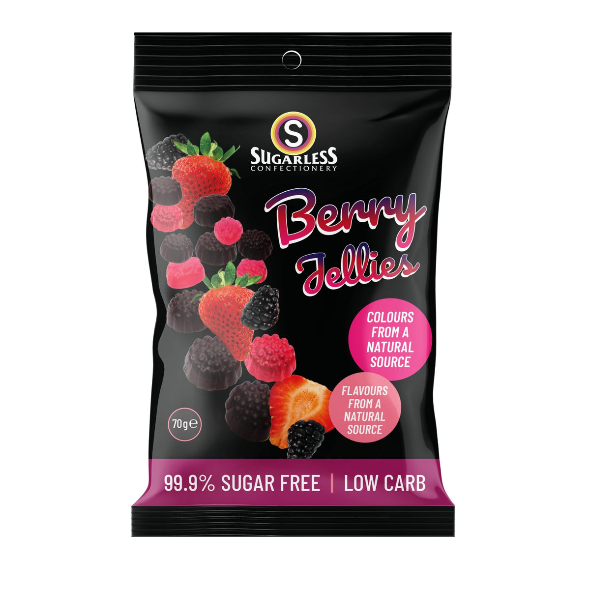 Sugarless Berry Jellies