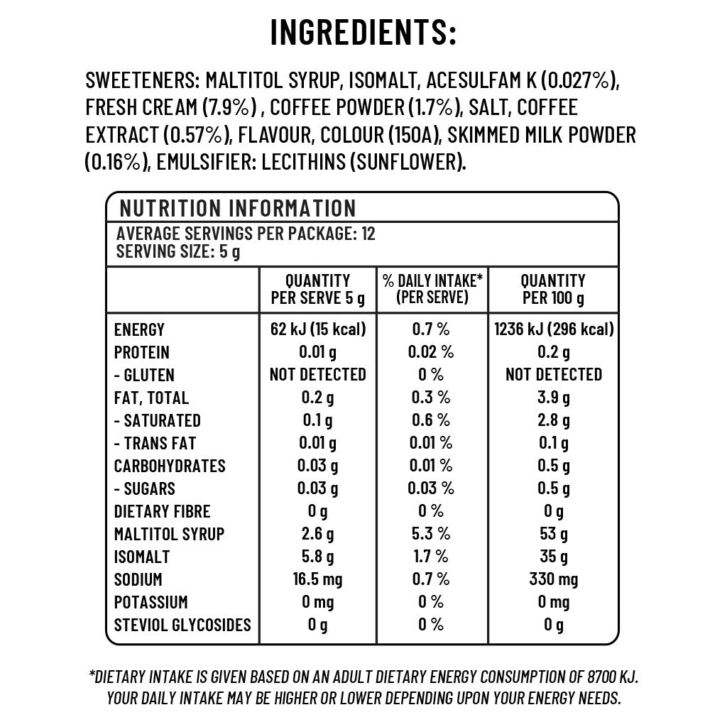 Nutrition Facts — حقائق التغذية