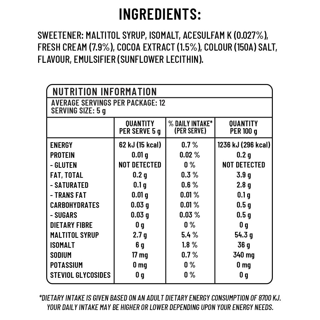 Nutrition Facts — حقائق التغذية