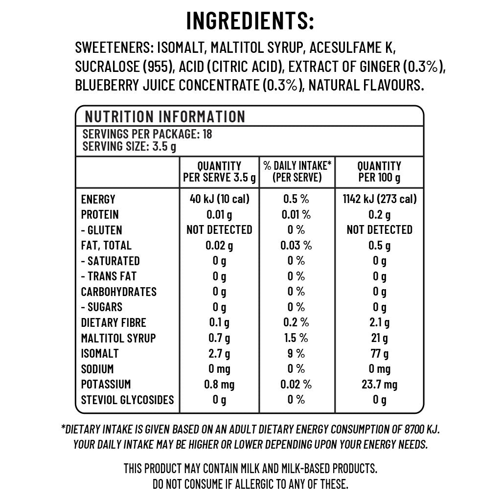 Nutrition Facts — حقائق التغذية