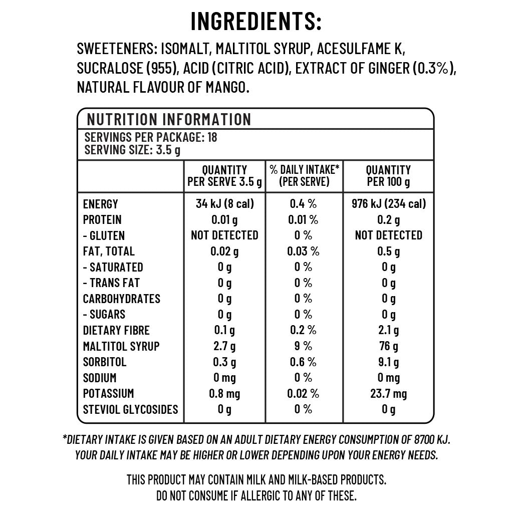 Nutrition Facts — حقائق التغذية