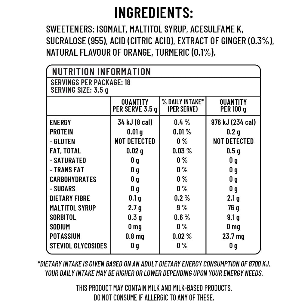 Nutrition Facts — حقائق التغذية
