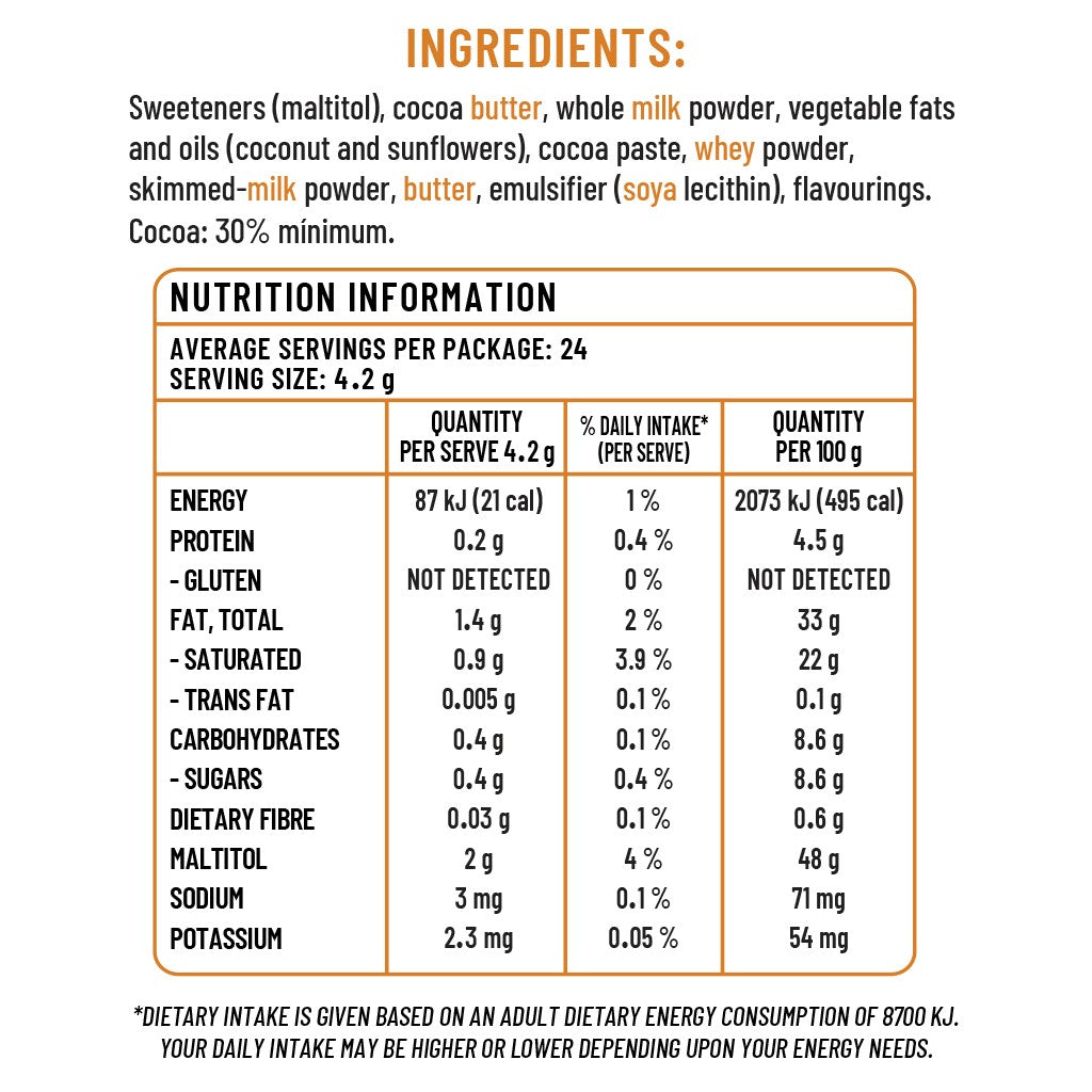 Nutrition Facts — حقائق التغذية